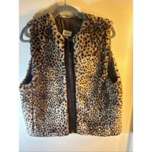 Neiman Marcus Faux Fur Vest